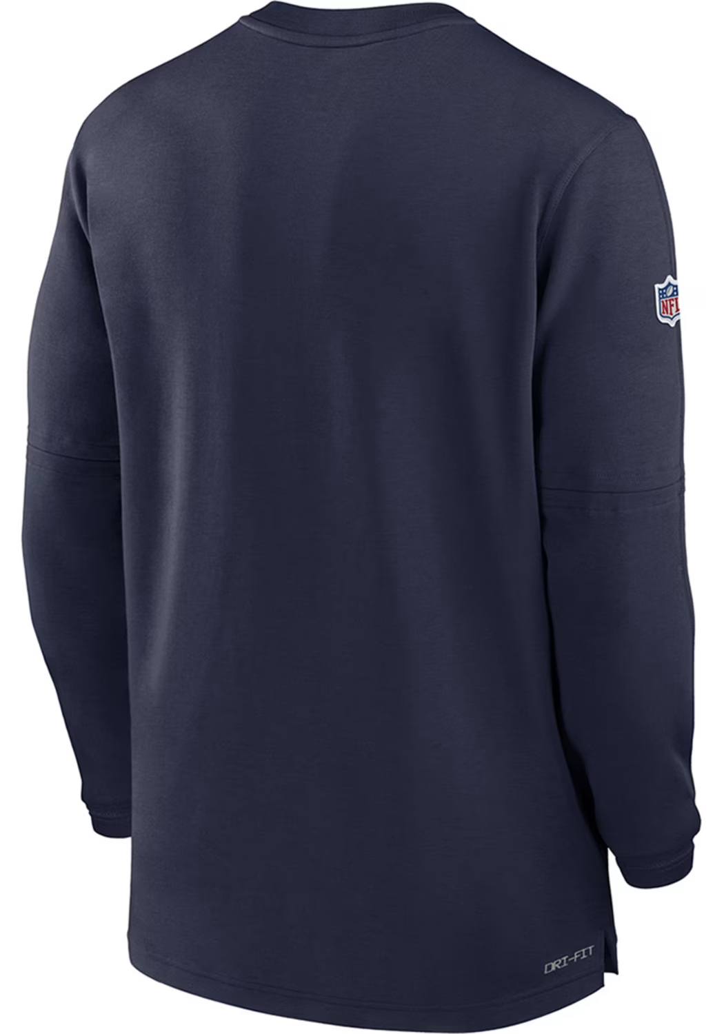 DALLAS COWBOYS MEN'S SIDELINE DRI-FIT 1/4 ZIP LONG SLEEVE PULLOVER