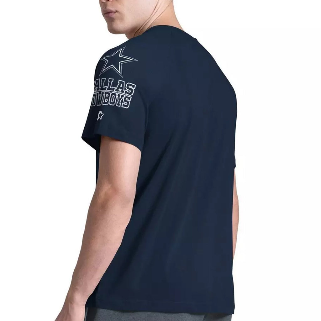 DALLAS COWBOYS MEN'S STARTER TOUCHDOWN T-SHIRT