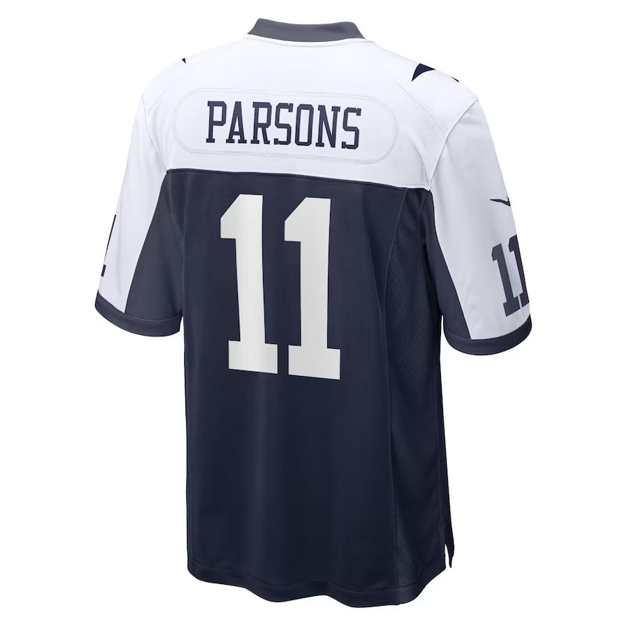 DALLAS COWBOYS MICAH PARSONS MEN'S GAME NIKE JERSEY - THROWBACK