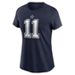 DALLAS COWBOYS MICAH PARSONS WOMEN'S NAME & NUMBER T-SHIRT