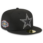 DALLAS COWBOYS NEW ERA X ALPHA INDUSTRIES 59FIFTY FITTED HAT - BLACK