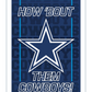 DALLAS COWBOYS RECTANGLE NEOLITE LED WALL DECOR