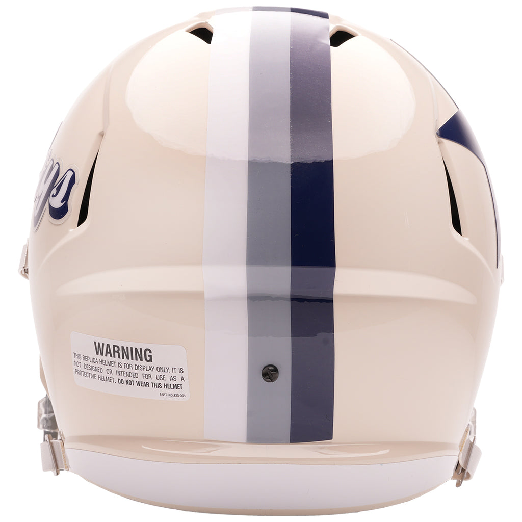 DALLAS COWBOYS RETRO COLLECTION RIDDELL FULL SIZE SPEED REPLICA HELMET