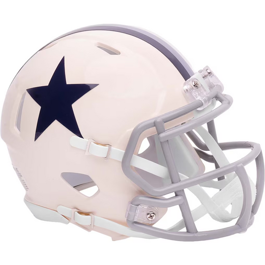 DALLAS COWBOYS RETRO COLLECTION RIDDELL SPEED MINI HELMET