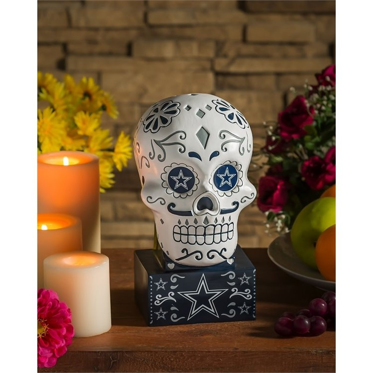 DALLAS COWBOYS SUGAR SKULL HEAD