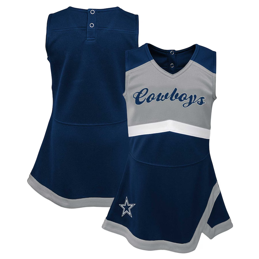 DALLAS COWBOYS TODDLER CHEER CAPTAIN SET WITH BLOOMERS