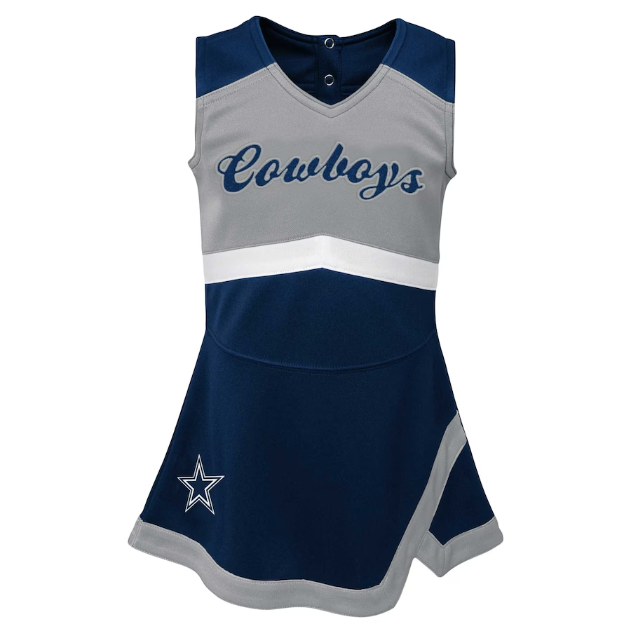DALLAS COWBOYS TODDLER CHEER CAPTAIN SET WITH BLOOMERS