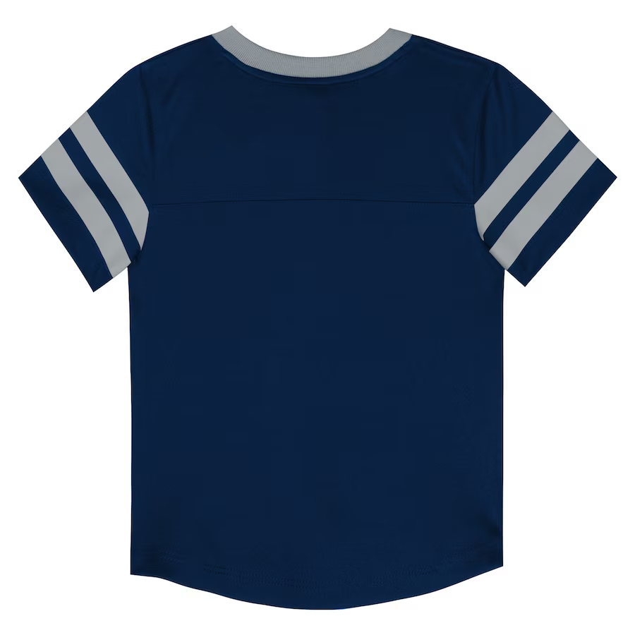 DALLAS COWBOYS TODDLER LOGO RED ZONE JERSEY & PANT SET - NAVY/GREY