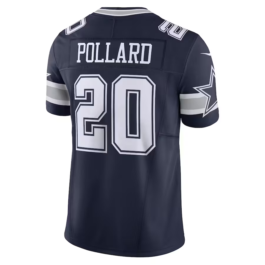 DALLAS COWBOYS TONY POLLARD MEN'S FUSE LIMITED JERSEY - NAVY