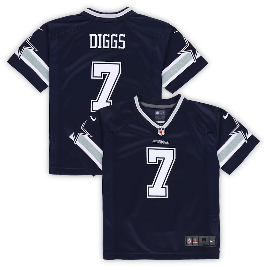 DALLAS COWBOYS TREVON DIGGS KIDS NIKE GAME JERSEY