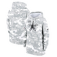 DALLAS COWBOYS WOMEN'S 2024 NFL SALUTE TO SERVICE PULLOVER HOODED SWEATSHIRT