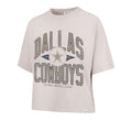 DALLAS COWBOYS WOMEN'S '47 WINDTHROW RAVINE CROPPED T-SHIRT - MOJAVE