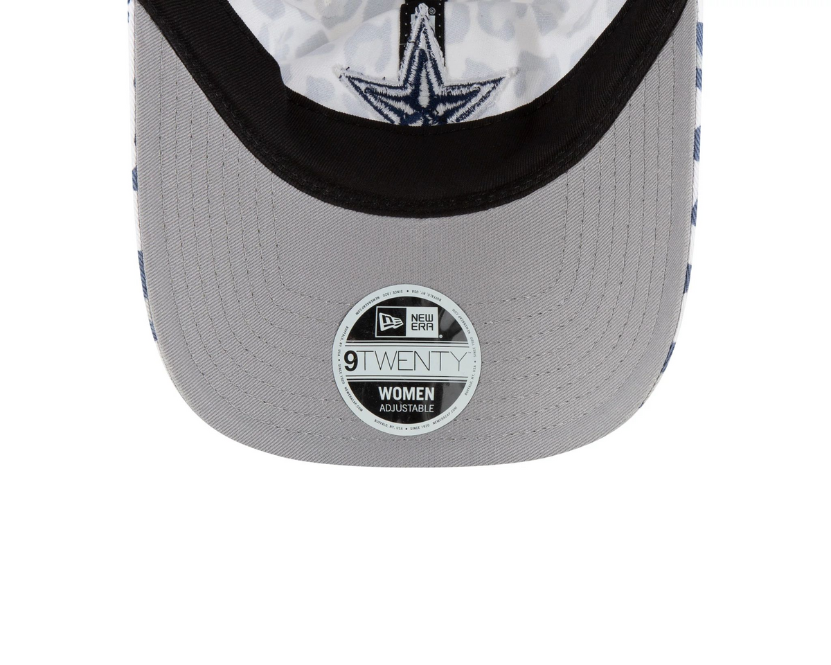 DALLAS COWBOYS WOMEN'S ACTIVE CHEETAH 9TWENTY ADJUSTABLE HAT
