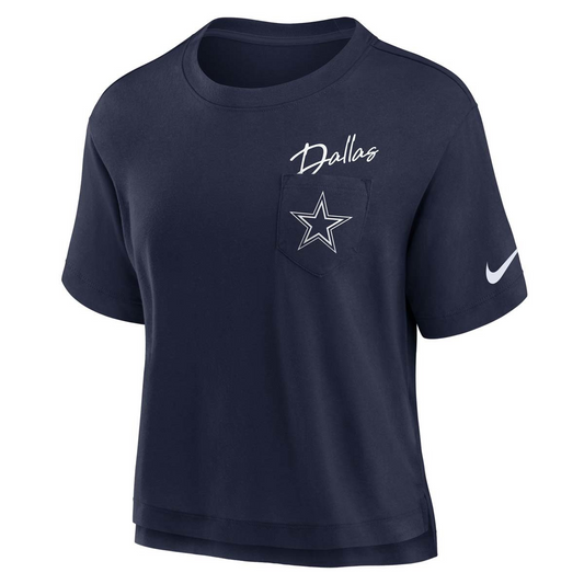 DALLAS COWBOYS WOMEN'S DRIFT POCKET T-SHIRT