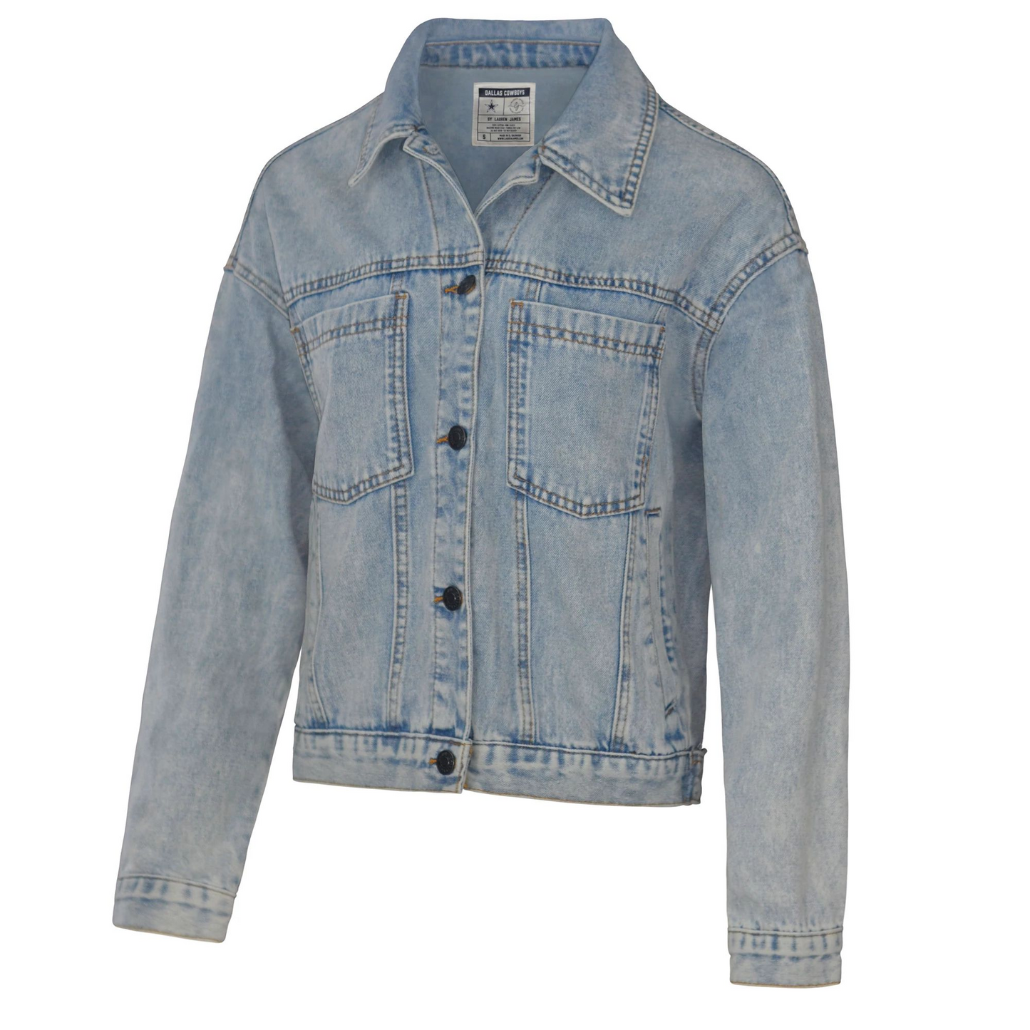 DALLAS COWBOYS WOMEN'S LAUREN JAMES BIG STAR DENIM JACKET