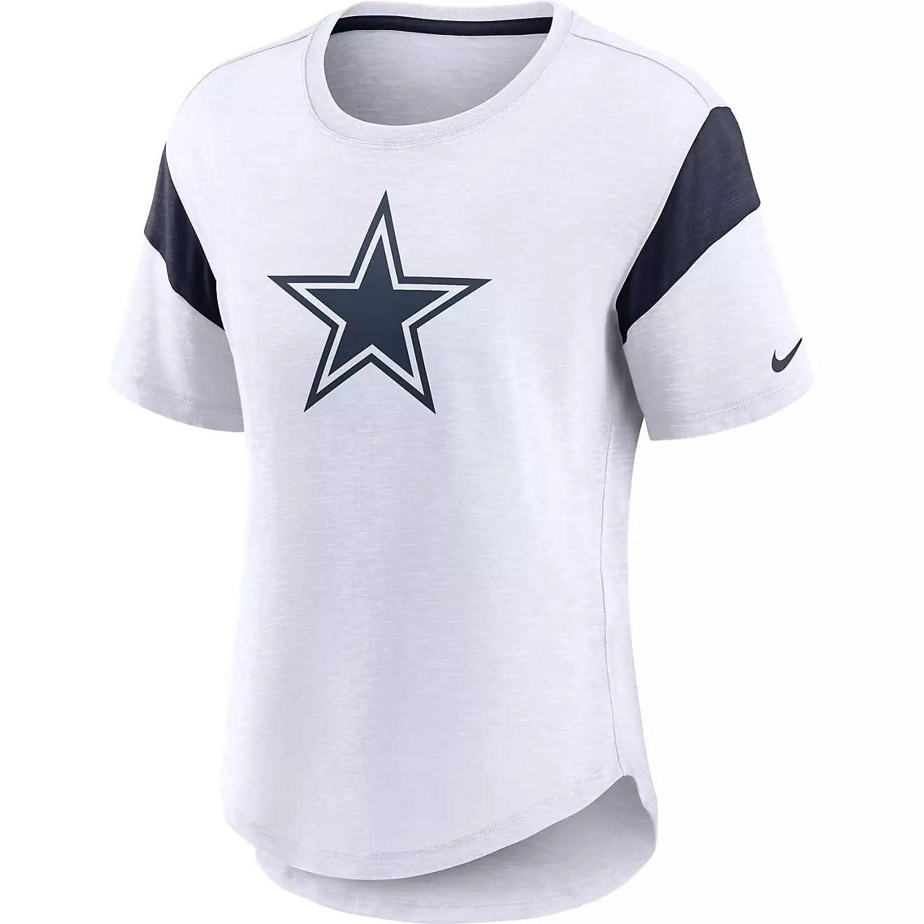 DALLAS COWBOYS WOMEN'S LOGO SLUB FASHION T-SHIRT – JR'S SPORTS DALLAS COWBOYS WOMEN'S LOGO SLUB FASHION T-SHIRT – JR'S SPORTS