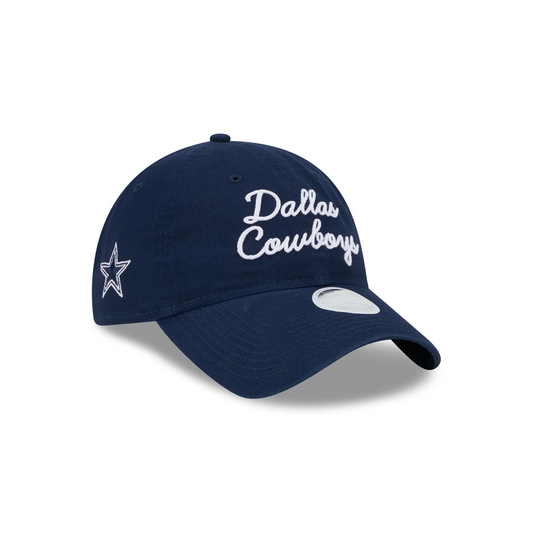 DALLAS COWBOYS WOMEN'S SCRIPT 9TWENTY ADJUSTABLE HAT