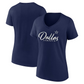 CAMISETA CUELLO PICO MUJER SHINE TIME DALLAS COWBOYS