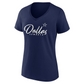 CAMISETA CUELLO PICO MUJER SHINE TIME DALLAS COWBOYS