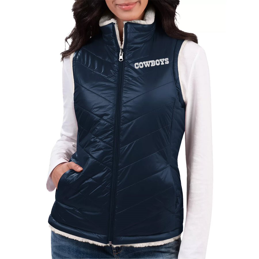 DALLAS COWBOYS WOMEN'S TAILGATE REVERSIBLE VEST