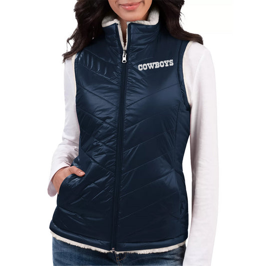 DALLAS COWBOYS WOMEN'S TAILGATE REVERSIBLE VEST