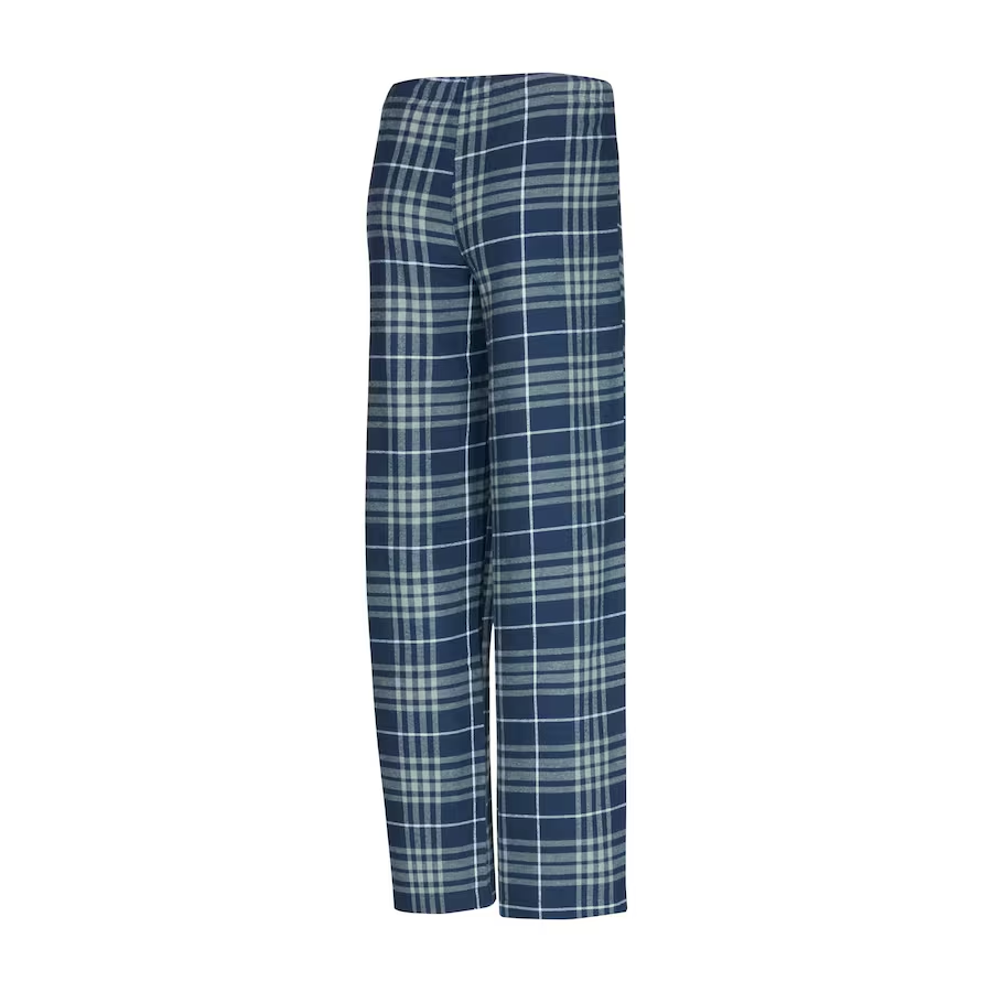 DALLAS COWBOYS WOMEN'S VECTOR T-SHIRT & FLANNEL PANT SLEEPWEAR SET - NAVY/GRAY
