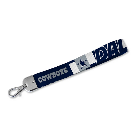 DALLAS COWBOYS WRISTLET LANYARD KEYCHAIN