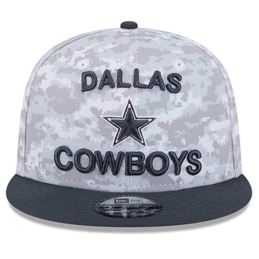 DALLAS COWBOYS YOUTH 2024 NFL SALUTE TO SERVICE 9FIFTY SNAPBACK HAT