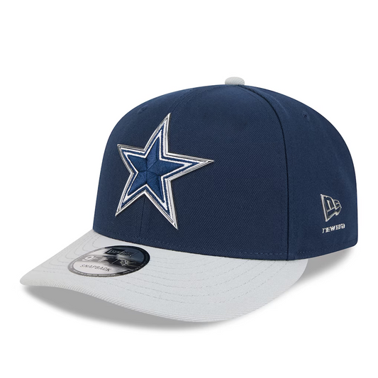 DALLAS COWBOYS YOUTH 2026 NFL DRAFT 9FIFTY SNAPBACK HAT - NAVY/GRAY