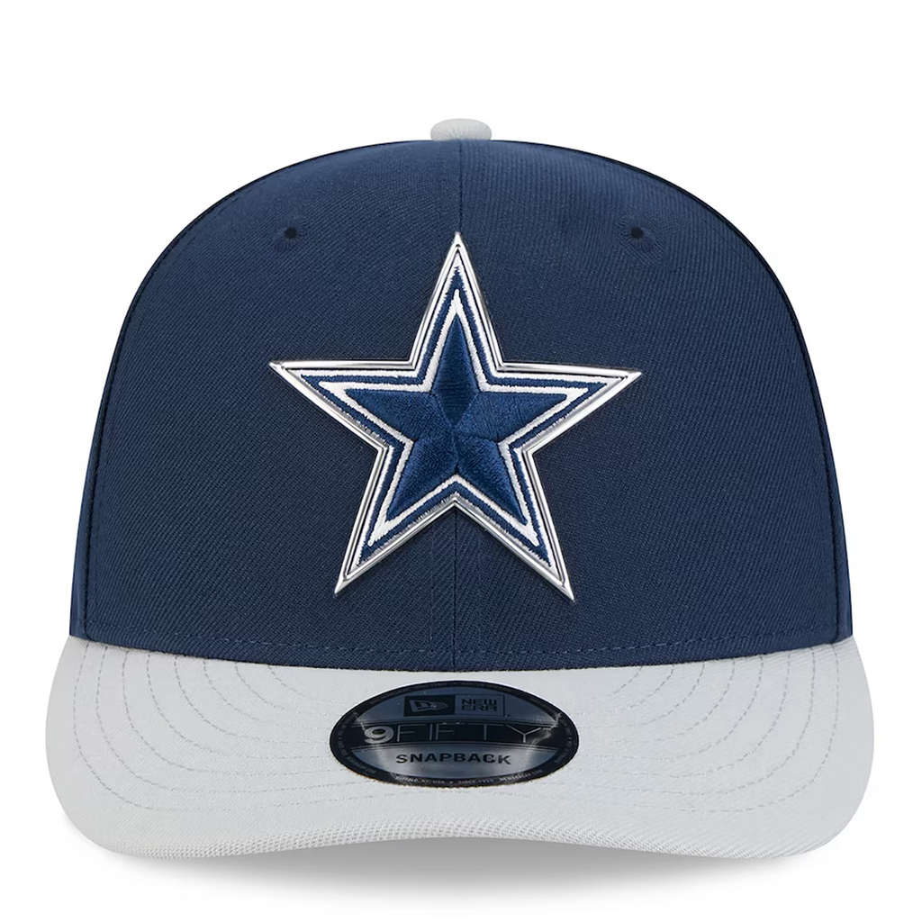 DALLAS COWBOYS YOUTH 2026 NFL DRAFT 9FIFTY SNAPBACK HAT - NAVY/GRAY