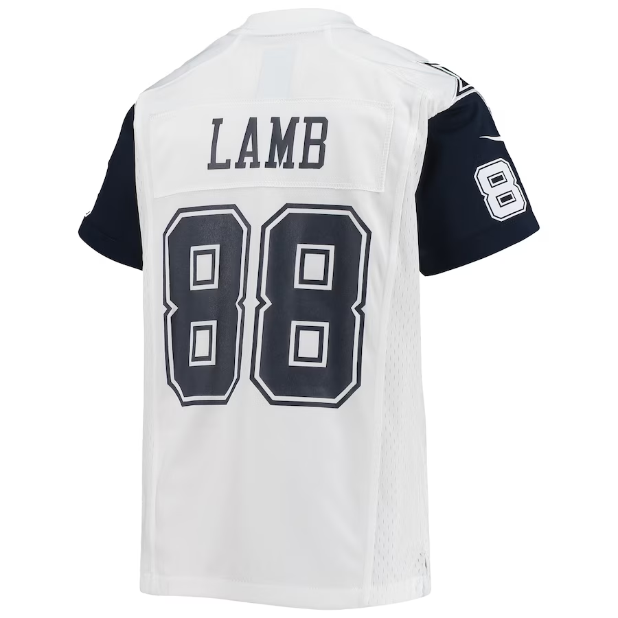 DALLAS COWBOYS YOUTH CEEDEE LAMB NIKE GAME JERSEY - COLOR RUSH