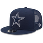 DALLAS COWBOYS YOUTH CLASSIC TRUCKER 9FIFTY SNAPBACK - NAVY