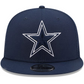 DALLAS COWBOYS YOUTH CLASSIC TRUCKER 9FIFTY SNAPBACK - NAVY