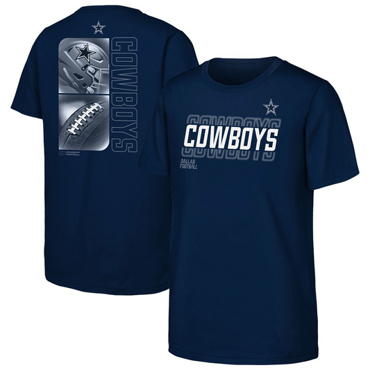 DALLAS COWBOYS YOUTH ENERGY T-SHIRT - NAVY