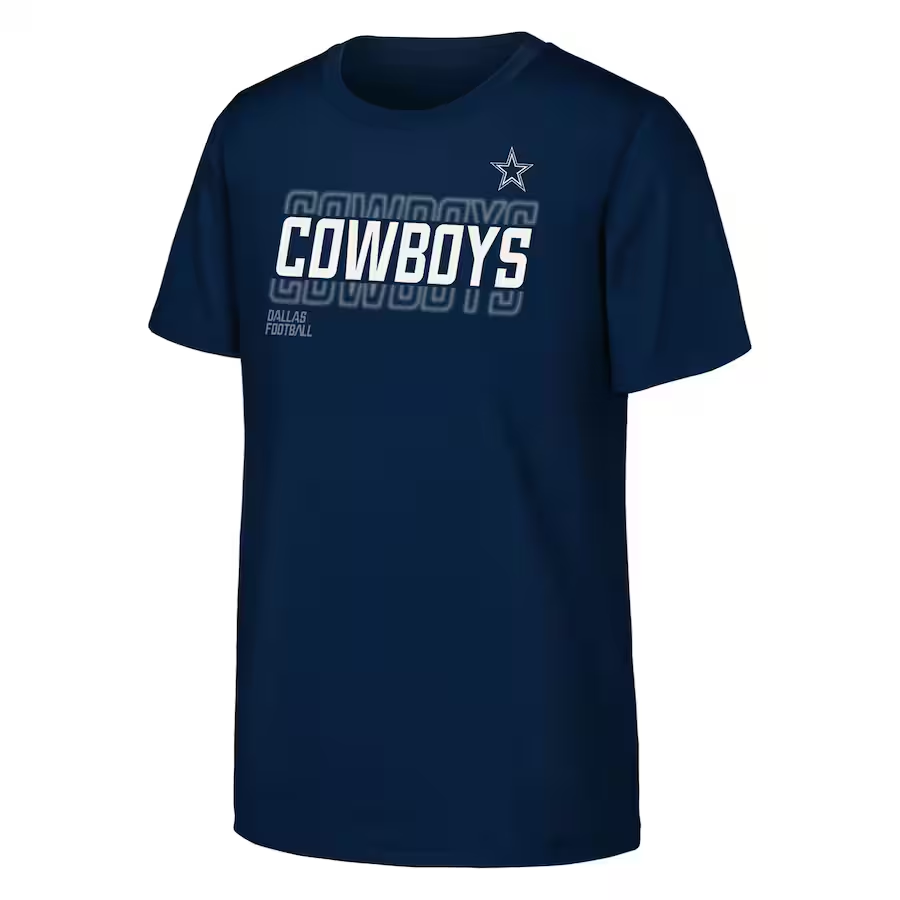 DALLAS COWBOYS YOUTH ENERGY T-SHIRT - NAVY