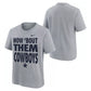 DALLAS COWBOYS YOUTH NIKE HOW 'BOUT THEM COWBOYS T-SHIRT - GREY