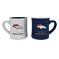 DENVER BRONCOS 10OZ CERAMIC CUP 2-PIECE SET 