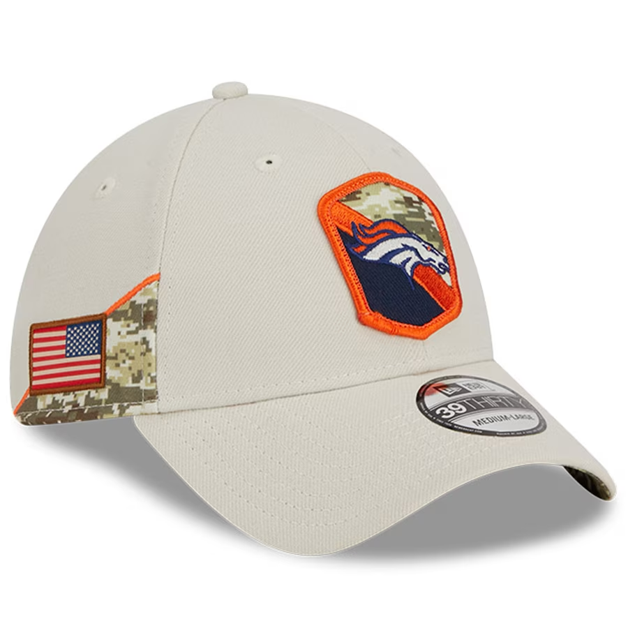 DENVER BRONCOS 2023 SALUTE TO SERVICE 39THIRTY FLEX FIT HAT