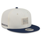 DENVER BRONCOS 2026 NFL TRAINING CAMP 9FIFTY SNAPBACK HAT - CHROME WHITE/NAVY