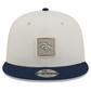 DENVER BRONCOS 2026 NFL TRAINING CAMP 9FIFTY SNAPBACK HAT - CHROME WHITE/NAVY