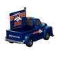 DENVER BRONCOS 9" RALLY TRUCK GARDEN STATUE WITH FLAG