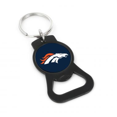 DENVER BRONCOS BOTTLE OPENER KEYRING