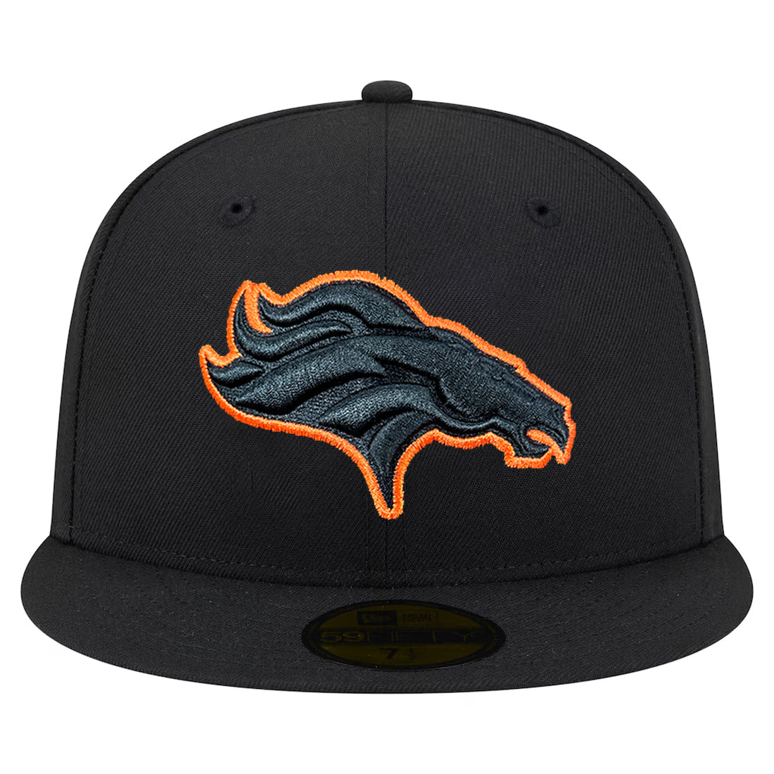 DENVER BRONCOS COLOR POP 59FIFTY FITTED HAT - BLACK