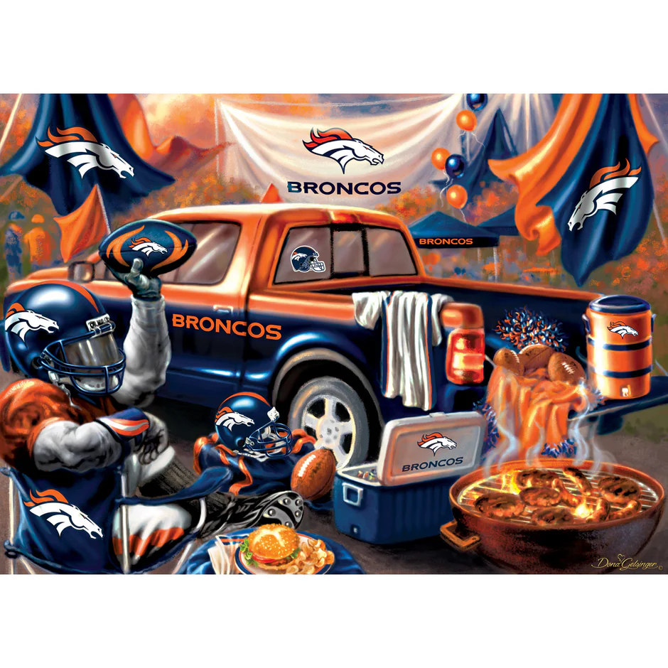DENVER BRONCOS GAMEDAY 1000 PIECE JIGSAW PUZZLE