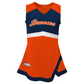 DENVER BRONCOS GIRLS CHEER CAPTAIN SET WITH BLOOMERS