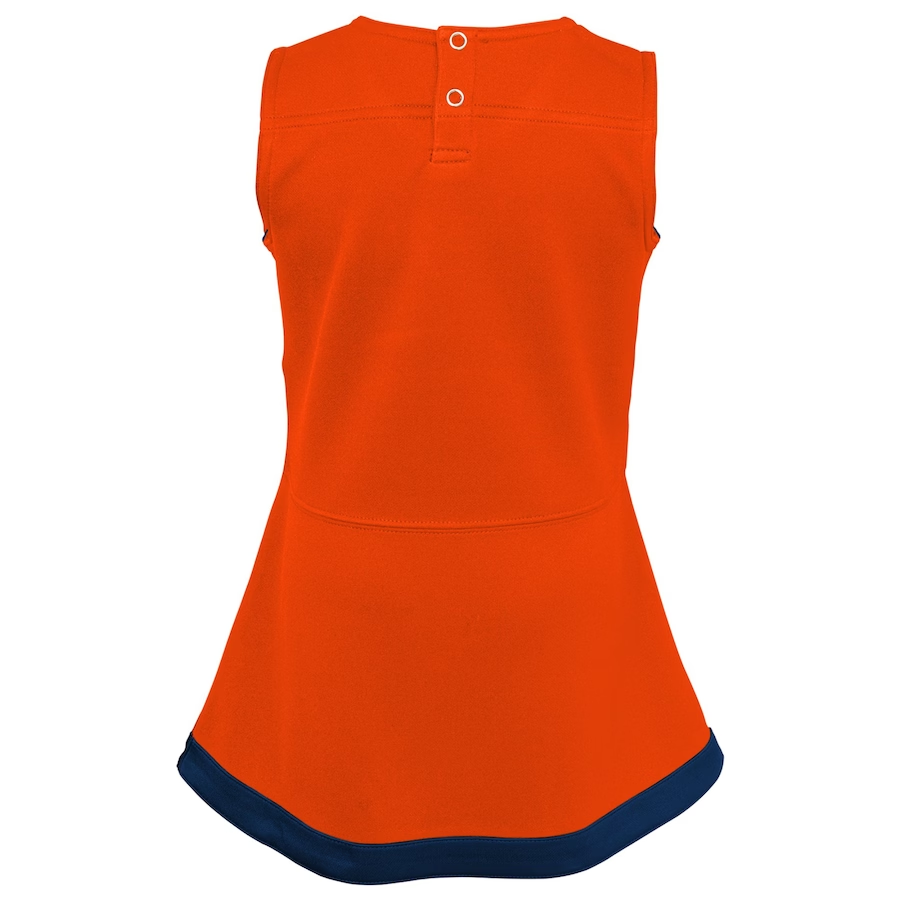 DENVER BRONCOS GIRLS CHEER CAPTAIN SET WITH BLOOMERS