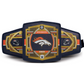 DENVER BRONCOS IGLOO WWE LEGACY BELT COOLER - NAVY