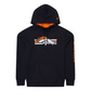 DENVER BRONCOS MEN'S 2023 SIDELINE PULLOVER HOODED SWEATSHIRT - NAVY