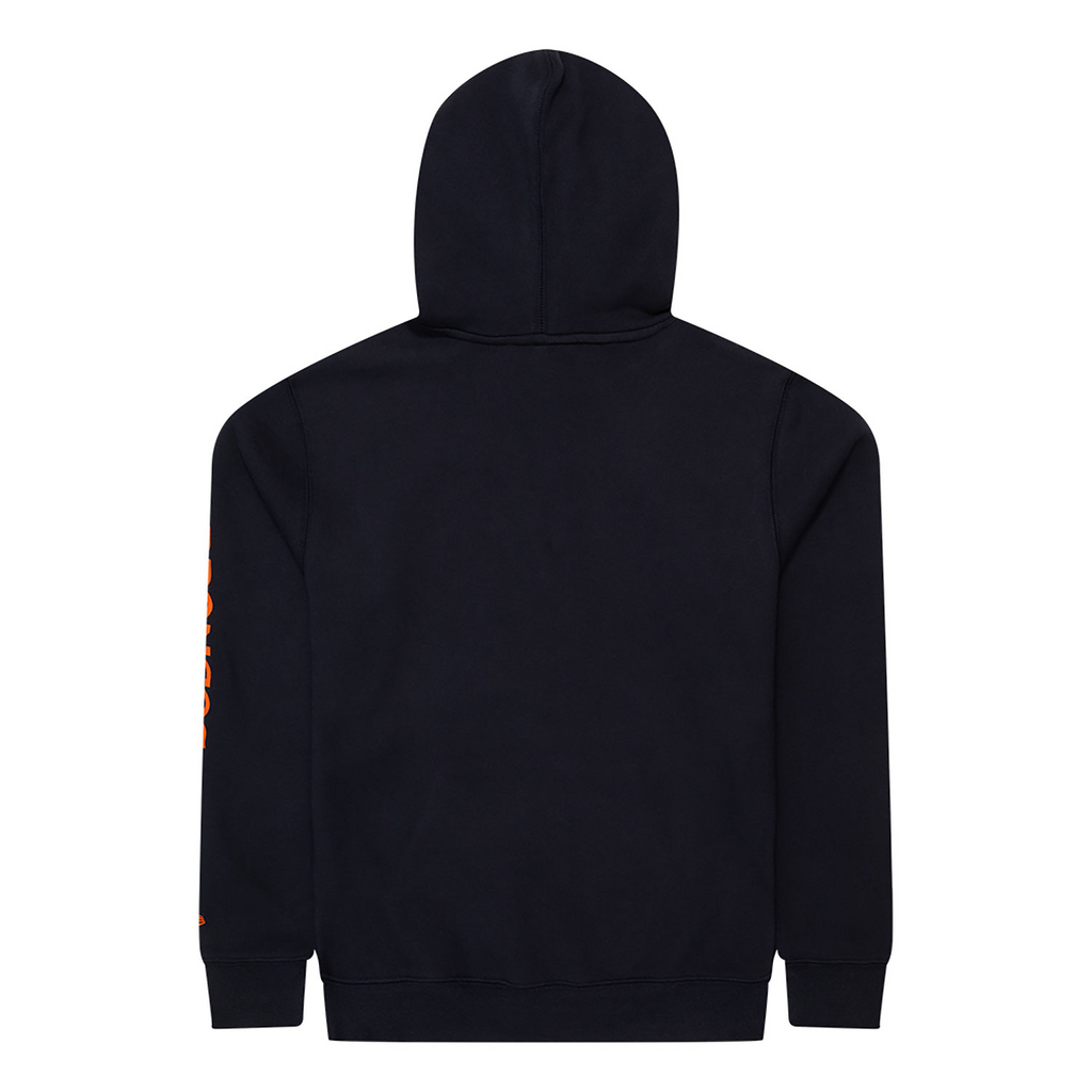 DENVER BRONCOS MEN'S 2023 SIDELINE PULLOVER HOODED SWEATSHIRT - NAVY