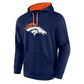 DENVER BRONCOS MEN'S DEFENDER EVO PULLOVER HOODED SWEATSHIRT